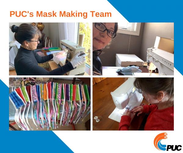 PUC's Mask Making Team 