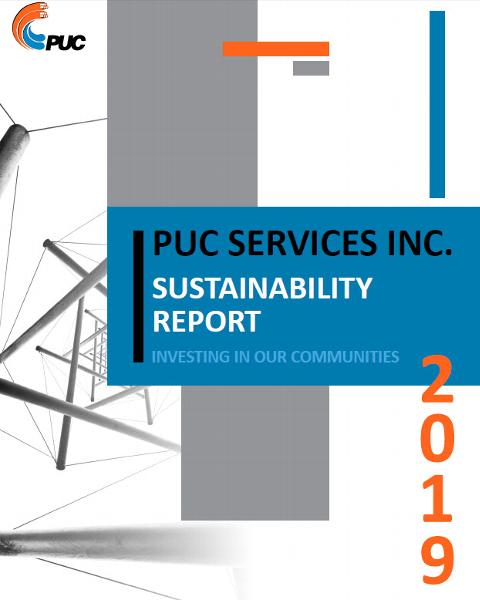 PUC Releases their 2019 Sustainability Report, 