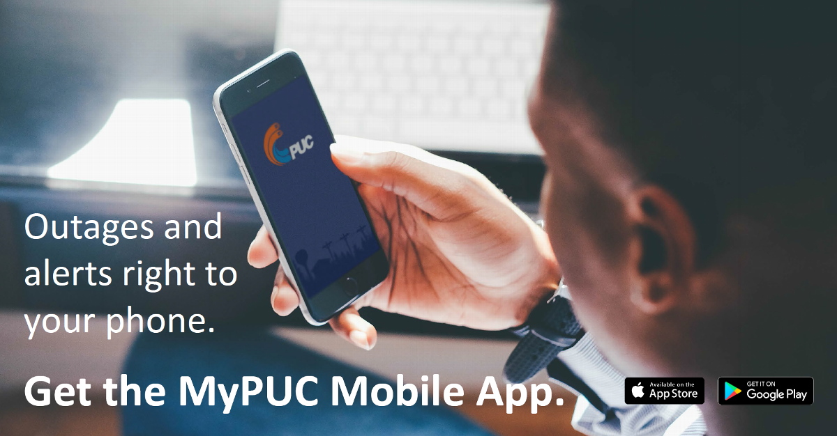 New Mobile App Now Available for PUC Customers