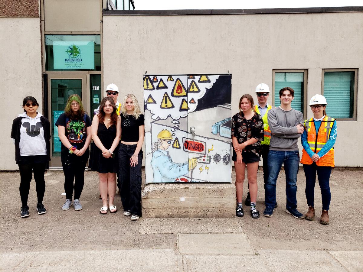 PUC Unveils Six New Student-Created Streetlight Box Wraps