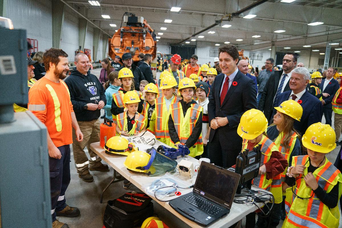 Prime Minister Visits PUC To Launch Sault Smart Grid